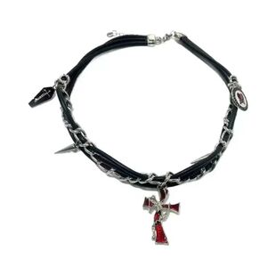 design Cross Hip Punk Winding sense Unique Dark hop syle Y2K