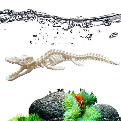 3D Printed Articulated Mosasaurus Toy Dinosaur Action Figure