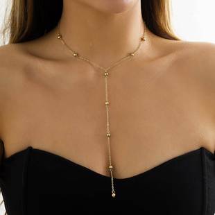 Ingemark Minimalism 2023 Long Tassel Necklace for Women Girl