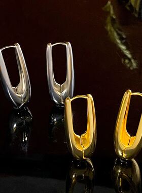 Exaggerated Gold Color Big Water Drop Earrings for Women Glo