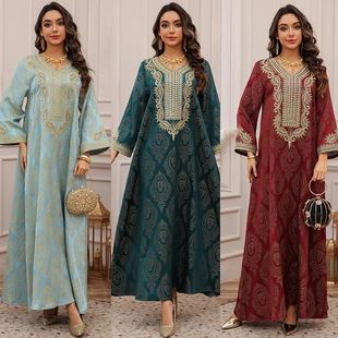 Women Dress Jalabiya Dubai Vestidos Largos Party Caftan Lo