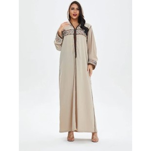 Turkey Dress Women Elegant Hooded Moroccan Kaftan ic Cloth