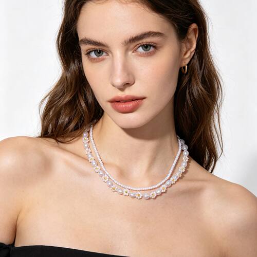 Summer Bohemian Style Girls Exquisite Gold-Plated Small Flow