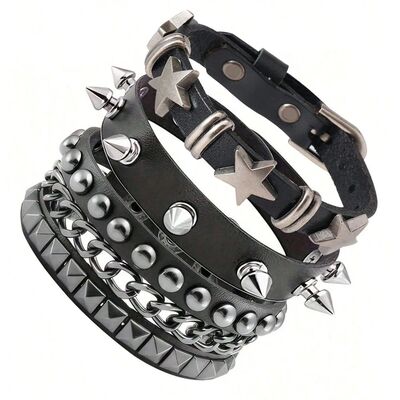 Gohic Fashion Creaive Bracele Se Suiable For Women And Men T