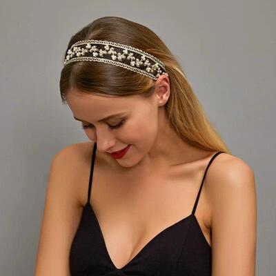 Sweety Lace Headbands For Women Girls Simple Fabric Elastic