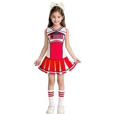 Halloween Classic Glee Cheerleader Costume School Girl Theme