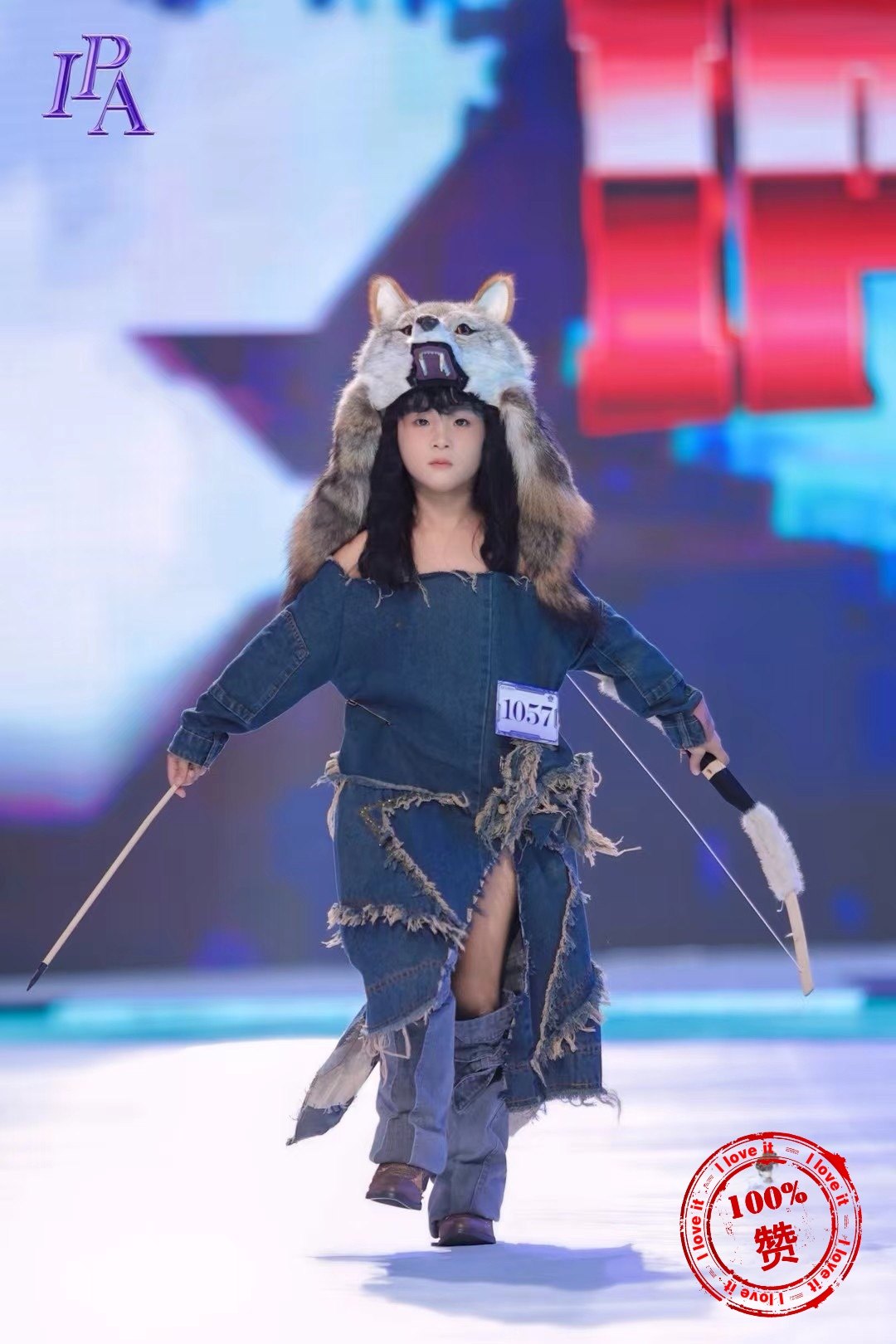 仿真狼头帽子摆件可手工狼头帽抖音爆款同款狼头帽网红同款狼头帽