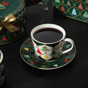 复古下午茶咖啡杯 梦幻圣诞欧式 礼盒 Beyer 爱莉卡贝叶Erica