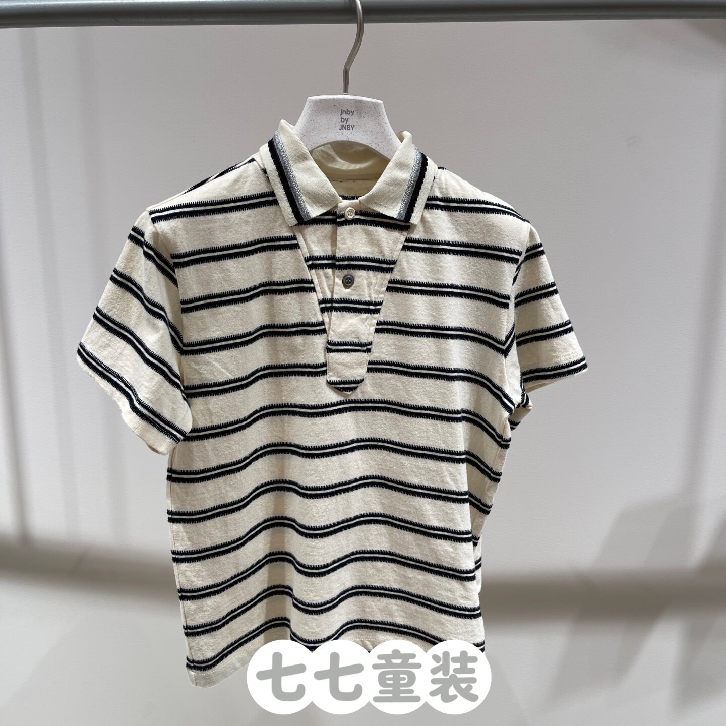 jnbybyjnby江南布衣童装H型2026春男女童1Q3111930正品短袖polo衫