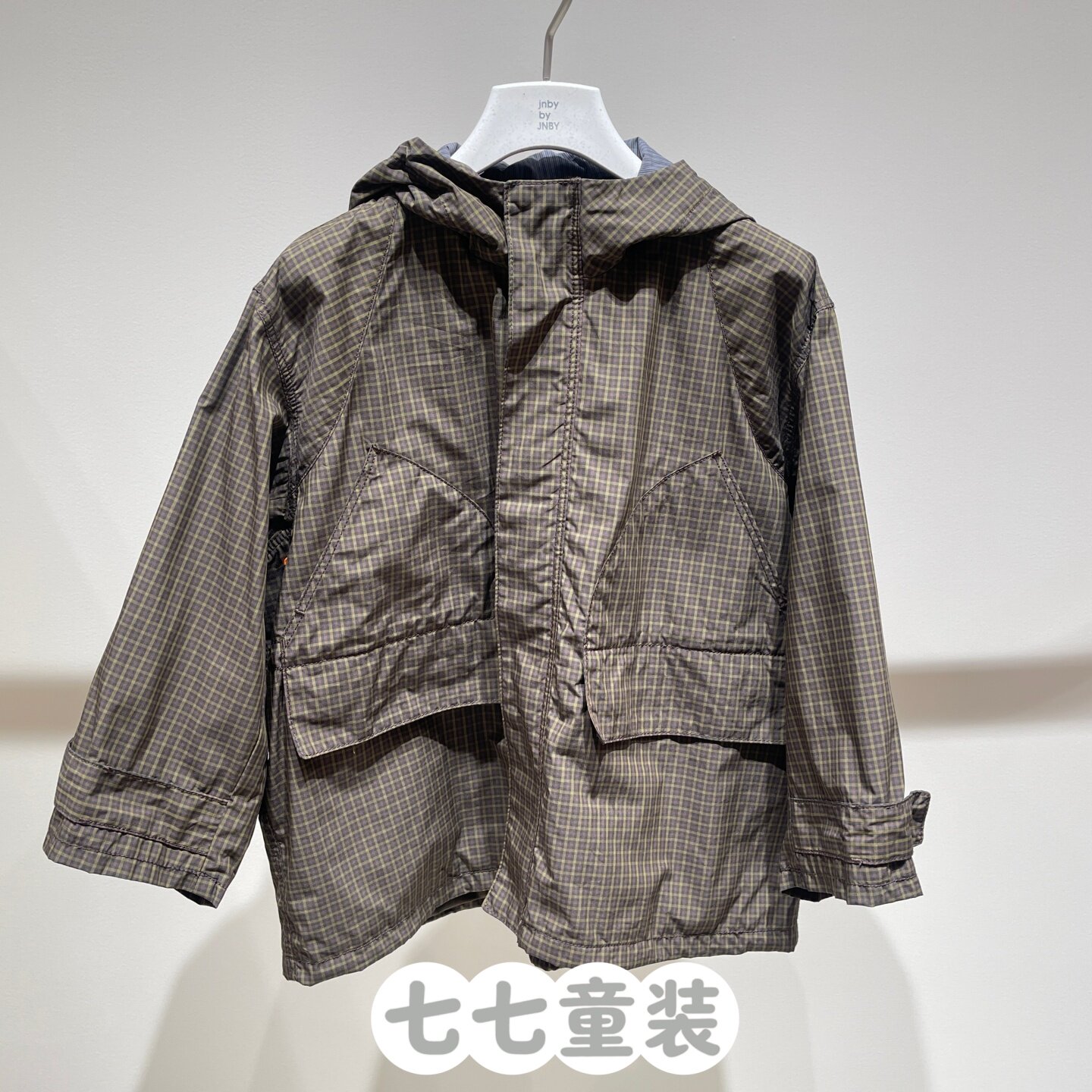 jnbybyjnby江南布衣童装2026春男女童1Q2612840夹克H型宽松连帽