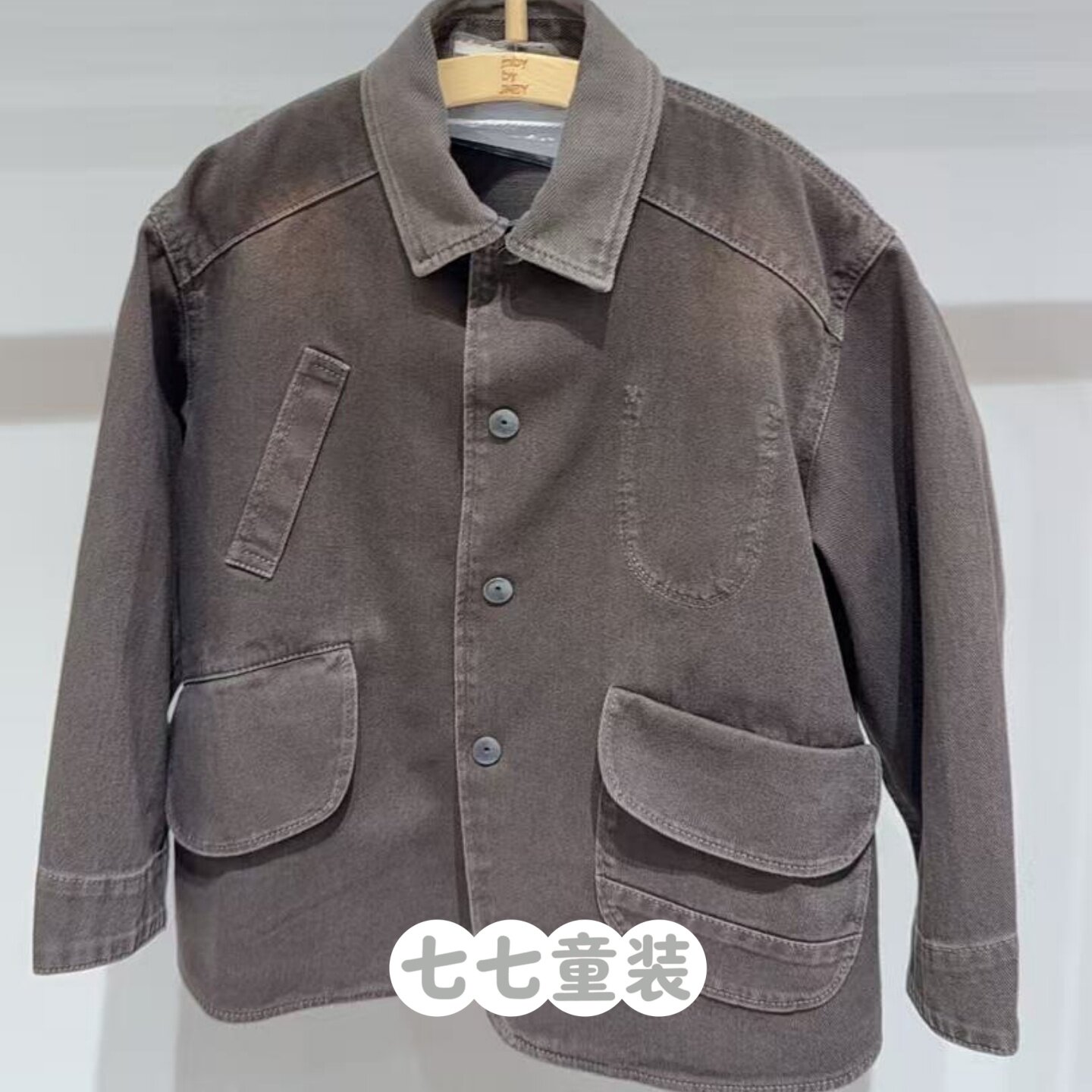 jnbybyjnby江南布衣童装2026春男女童1Q2612790长袖牛仔夹克
