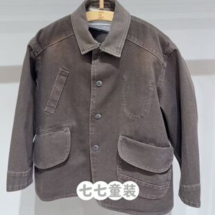 jnbybyjnby江南布衣童装2026春男女童1Q2612790长袖牛仔夹克