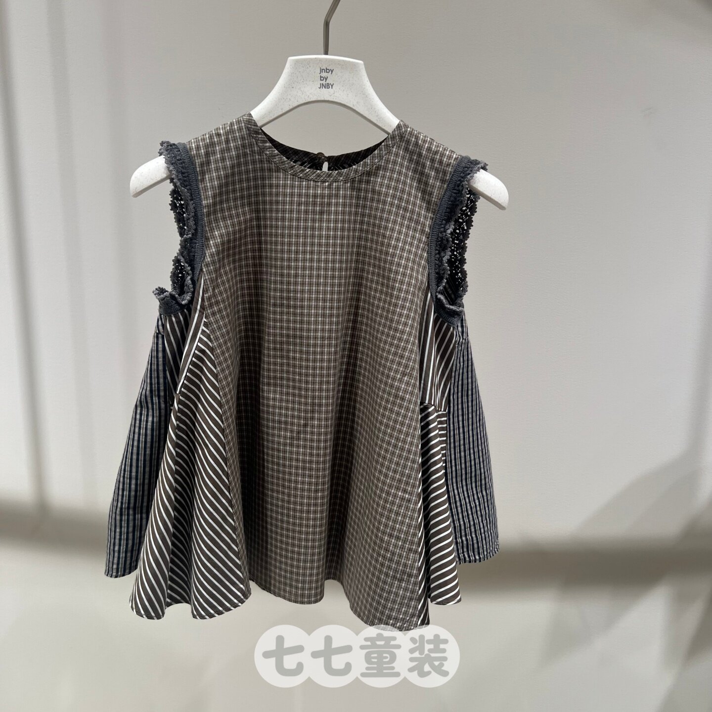 jnbybyjnby江南布衣童装2026夏款女童1Q5213160无袖上衣A型宽松