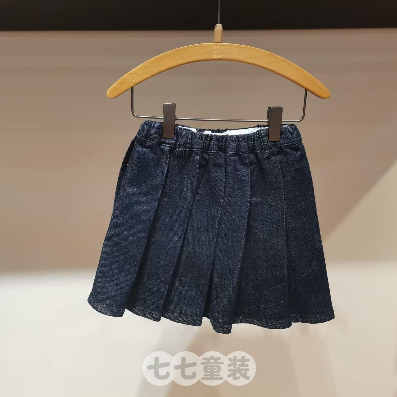 jnbybyjnby江南布衣童装精致2026秋女童1Q8D13550牛仔短款腰裙