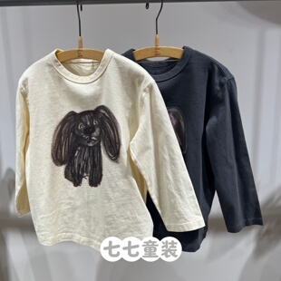 jnbybyjnby江南布衣童装H型宽松2026春款男女童1Q2111760长袖T恤