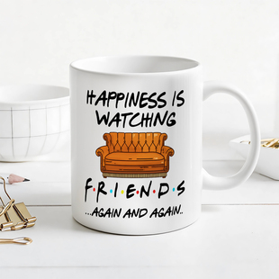 friends老友记变色马克杯陶瓷创意感温渐变早餐咖啡杯子礼物水杯