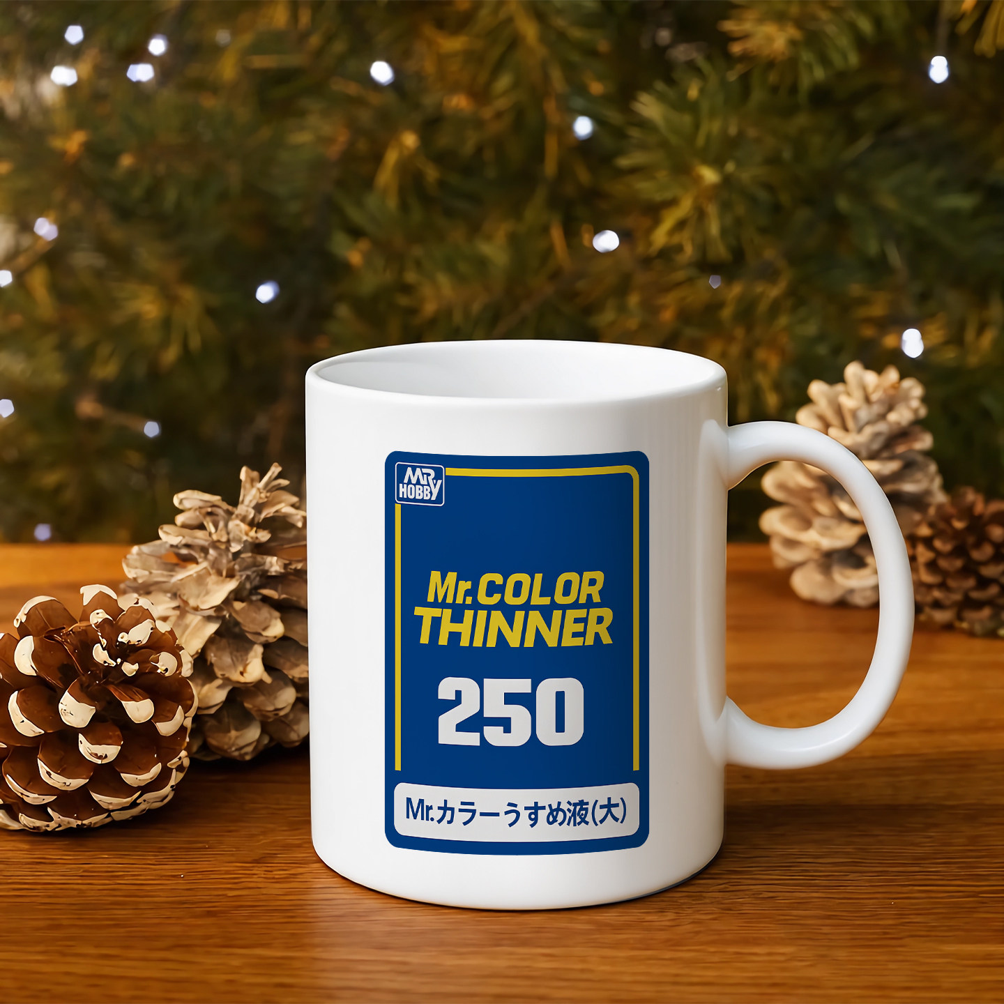 田宫胶佬马克杯郡士油漆稀释剂高达模型文化摆件拼装办公室水杯