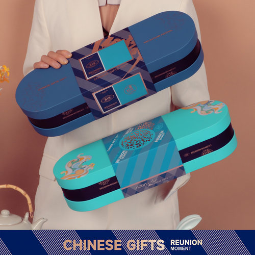 千年传奇高档月饼包装铁盒可定制
