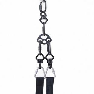 夜店杂技道具专用皮吊配件aerial straps高空中吊绳皮带双人lopp