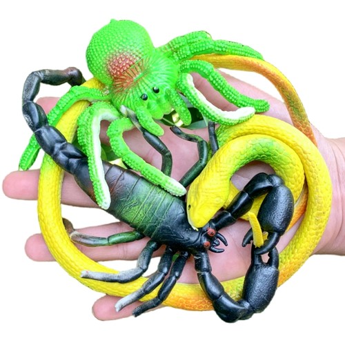 软胶仿真蛇蜘蛛蝎子动物模型包邮