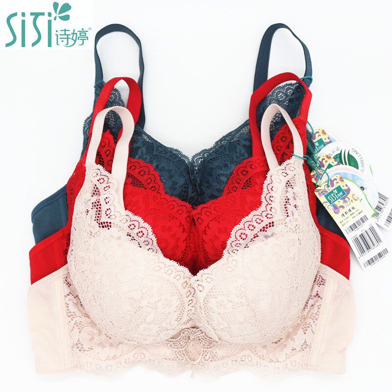 美思诗婷内衣聚拢收副乳软钢圈女文胸中厚A杯FA5680薄BC杯FC5681