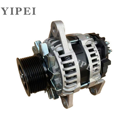 适用小松6D95发电机PC200-5/PC120/100/PC60-7充电机24V改电空调