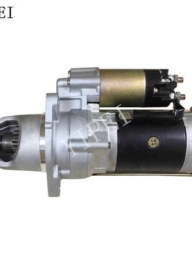 三菱8DC9/8/10 加藤FV413Q起动机M004T95082 ME90543 V8马达13齿