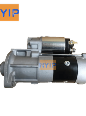 久保田V3300起动机V3800山河智能90马达DH70 M008T50471