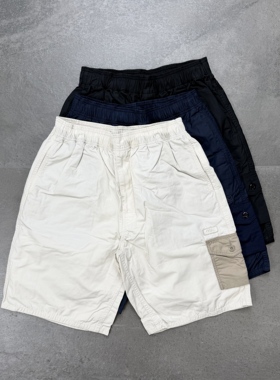 现货 nanamica Nylon Twill Deck Shorts 甲板机能工装短裤 26SS