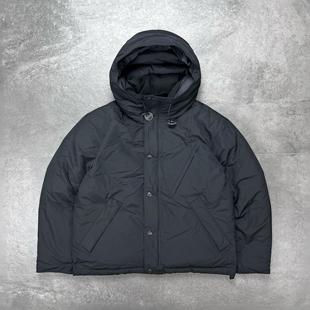 现货日本紫标Double Peak Short Down Parka光电子连帽羽绒服25AW