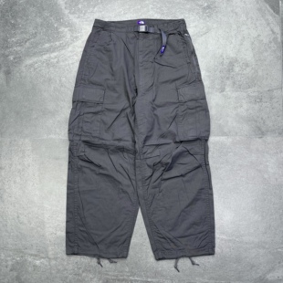现货 日本紫标Ripstop Field Cargo 26ss紫标尼龙混纺口袋工装裤