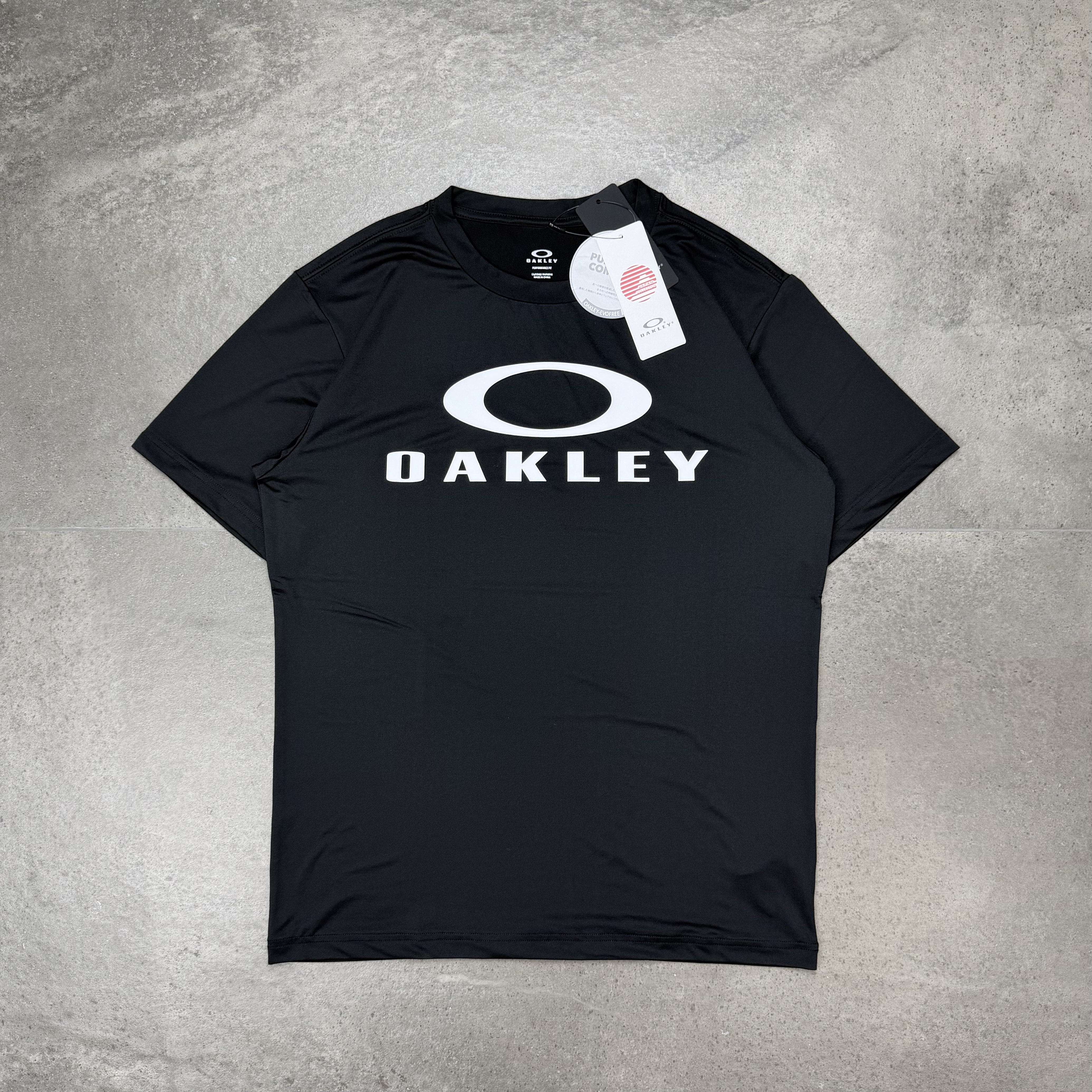 现货 Oakley欧克利Enhance Qdevo SS Tee速干机能大LOGO短袖T恤图片