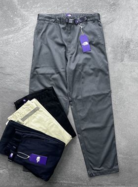 现货 日本紫标Chino Straight Field pant 25ss修身锥形裤FC075