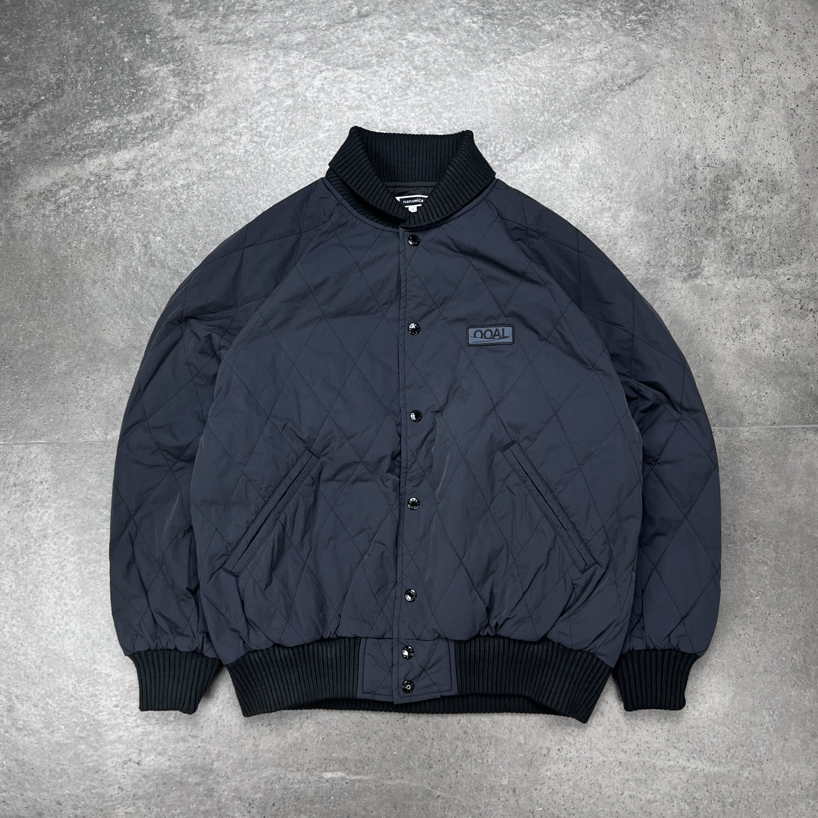 现货nanamica OOAL Quilting Varsity Jacket双面穿绗缝棉服夹克图片