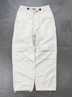现货nanamica Nylon Twill Deck Pants 26SS尼龙斜纹布直筒伞兵裤