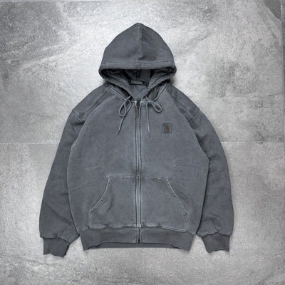 现货 Carhartt WIP Vista Hooded Jacket卡哈特重磅水洗拉链外套
