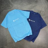 现货 Dyed福山限定靛染 Snow peak雪峰 Indigo 短袖 T恤