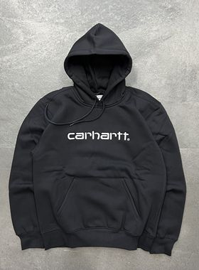 现货Carhartt WIP HOODED CARHARTT 13oz刺绣LOGO连帽衫卫衣