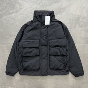 【特价】MONKEY TIME加垫立领多口袋连帽日系工装机能棉服夹克