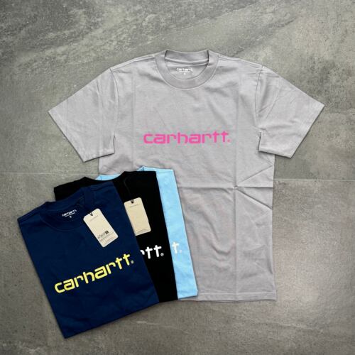 现货 Carhartt WIP S/S Script 卡哈特胸前印花字母LOGO短袖T恤