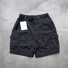 现货and wander oversized cargo shortpants 24ss机能工装短裤