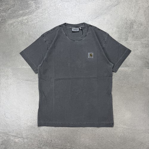 现货 Carhartt WIP Nelson T-Shirt 卡哈特水洗做旧LOGO短袖T恤