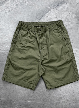 现货nanamica Light Easy Shorts 定番纯色宽松休闲轻便尼龙短裤