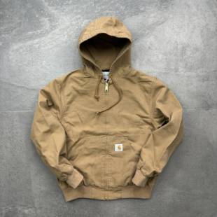 拉链薄款 现货Carhartt jacket卡哈特连帽工装 active 夹克外套 WIP