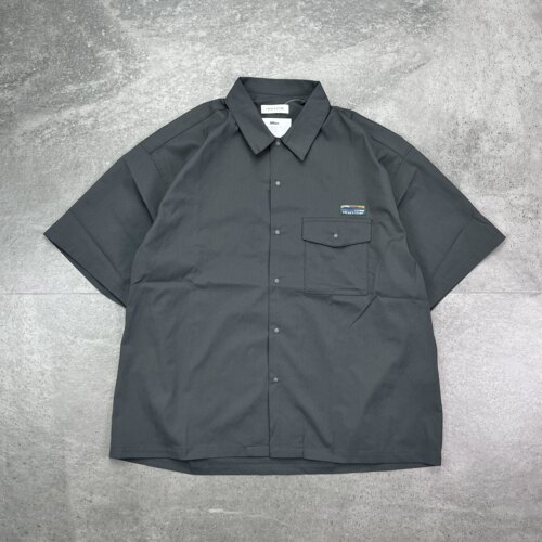 现货 FREAKS STORE AiRide 定番宽松速干透气排汗 工装短袖衬衫