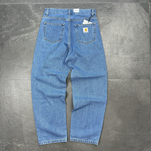 现货Carhartt WIP Landon pant卡哈特宽松锥形重磅水洗工装牛仔裤