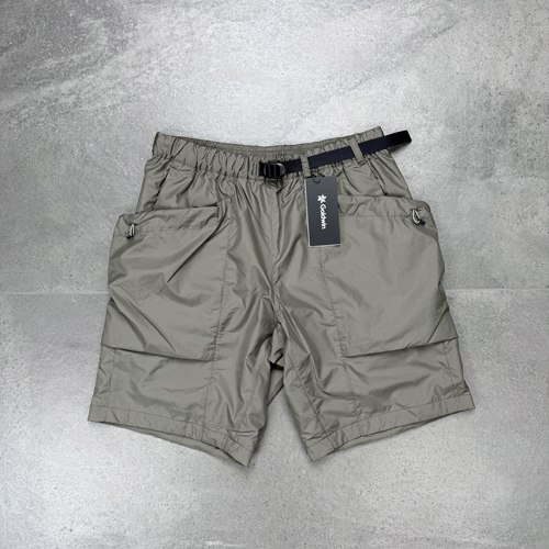 现货Goldwin RIP-STOP SHORTS 26s格子布机能防水休闲短裤GL75172