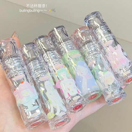 现货 FLORTTE花洛莉亚女生宿舍Wackky唇漆新色新品口红不沾杯唇釉