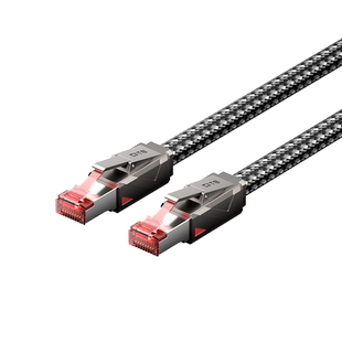 威迅网线电竞万兆家用宽带电脑网络八8类连接高速路由器成品屏蔽