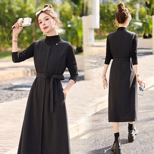 背心马甲裙两件套女2025新款春秋冬高级感气质时尚洋气穿搭套装裙